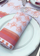 Load image into Gallery viewer, Carrageen Sea in Peach Napkins Set of 2