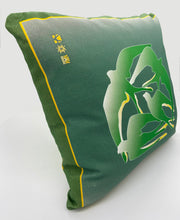 Load image into Gallery viewer, Swallows Wheel in Leaf Green & Sage Ombré on Linen Cotton